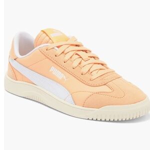Puma orange shoes